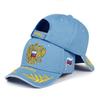 Russian Eagle Emblem Embroidered Baseball Cap Distressed Cotton Peaked Cap Hip Hop Adjustable Streetwear Sunscreen Hats