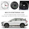 Single Gauge Mounting Panel, 2.1 Inch Gauge Mounting Panel Bracket Pod with Single Hole, Metal Gauge Pillar Bracket Holder for Most Vehicles'