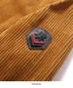 Men's Winter Corduroy Cotton Padded Stand Collar Jacket 9822