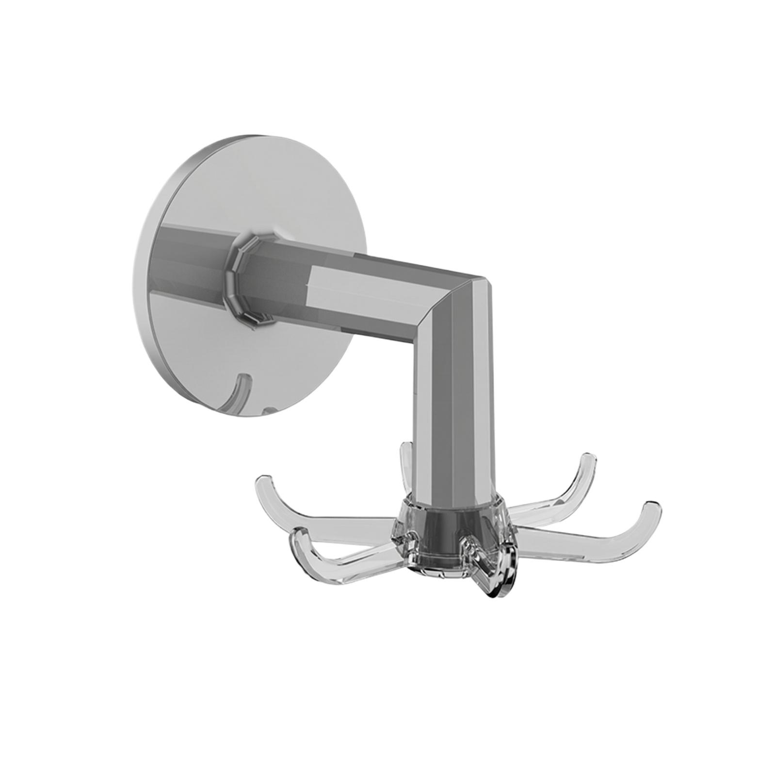 Punch-Free Rotating Kitchen Hook Rack, Wall Mounted Utensil Hanger for Spatula Spoon Storage one size