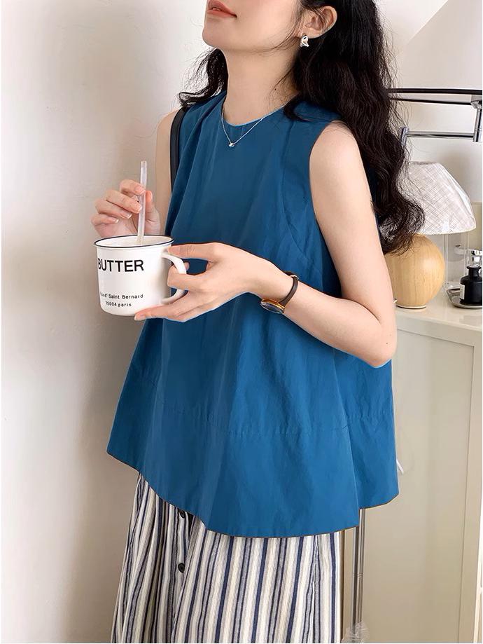 

Рамессе | Павлиний синий безрукавный топ-бэбидолл Medium павлин голубой