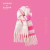 Winter new high-end thickened warm scarf women's winter atmosphere soft scarf sweet shawl