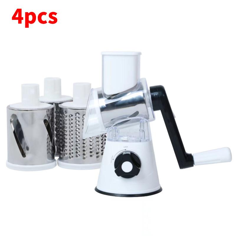 Innovative Hand-powered Vegetable Cutter With Multiple Functions For Potatoes Cheese And More