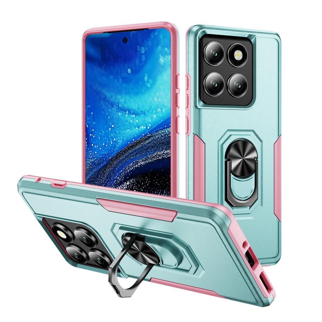 Capa de Celular com Suporte de Anel para Celular MOTO Edge 2 em 1 Capa de Celular Magnética