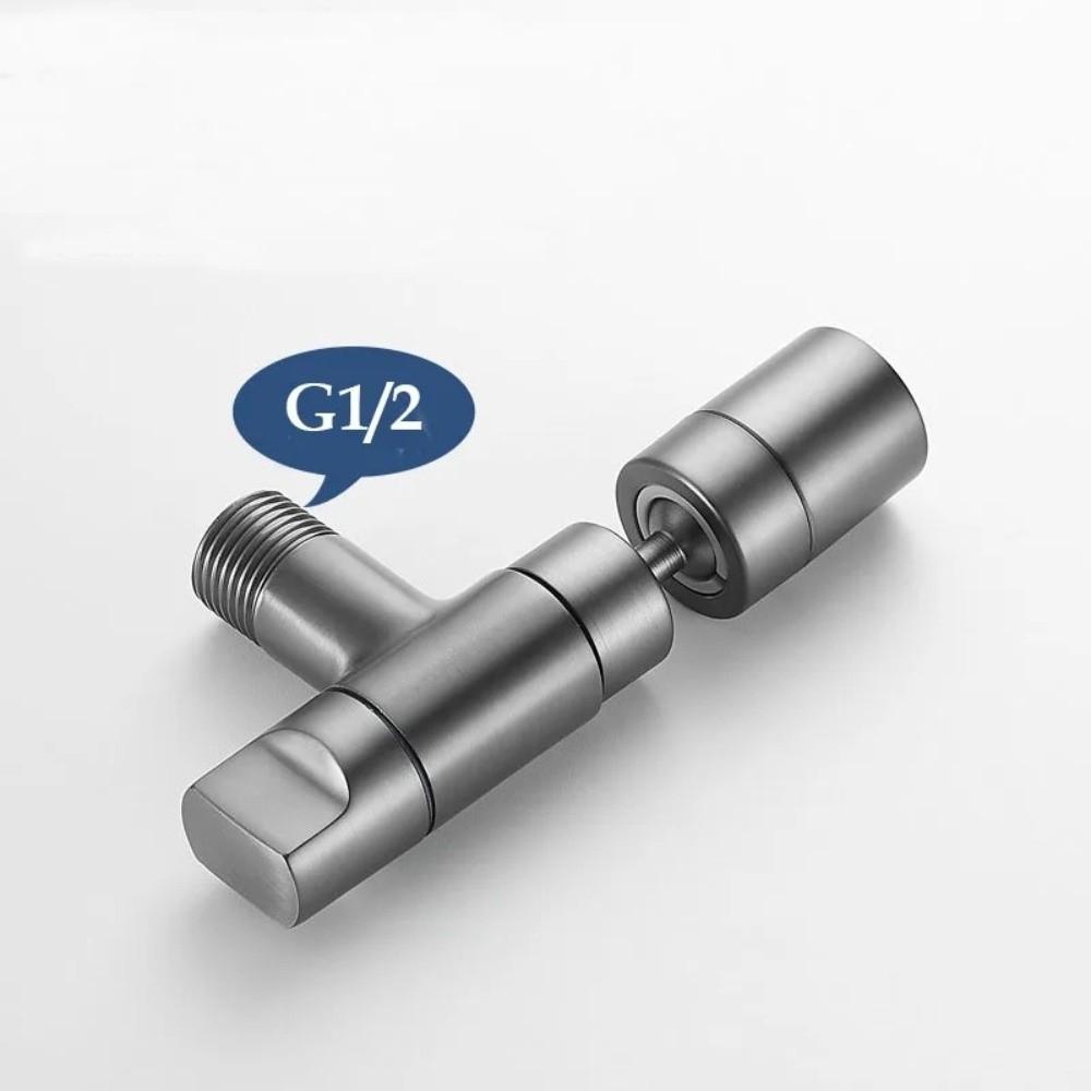 Two Water Outlet Modes Single Cold Water Faucet Splashproof Design Bathroom Faucet Wash Basin