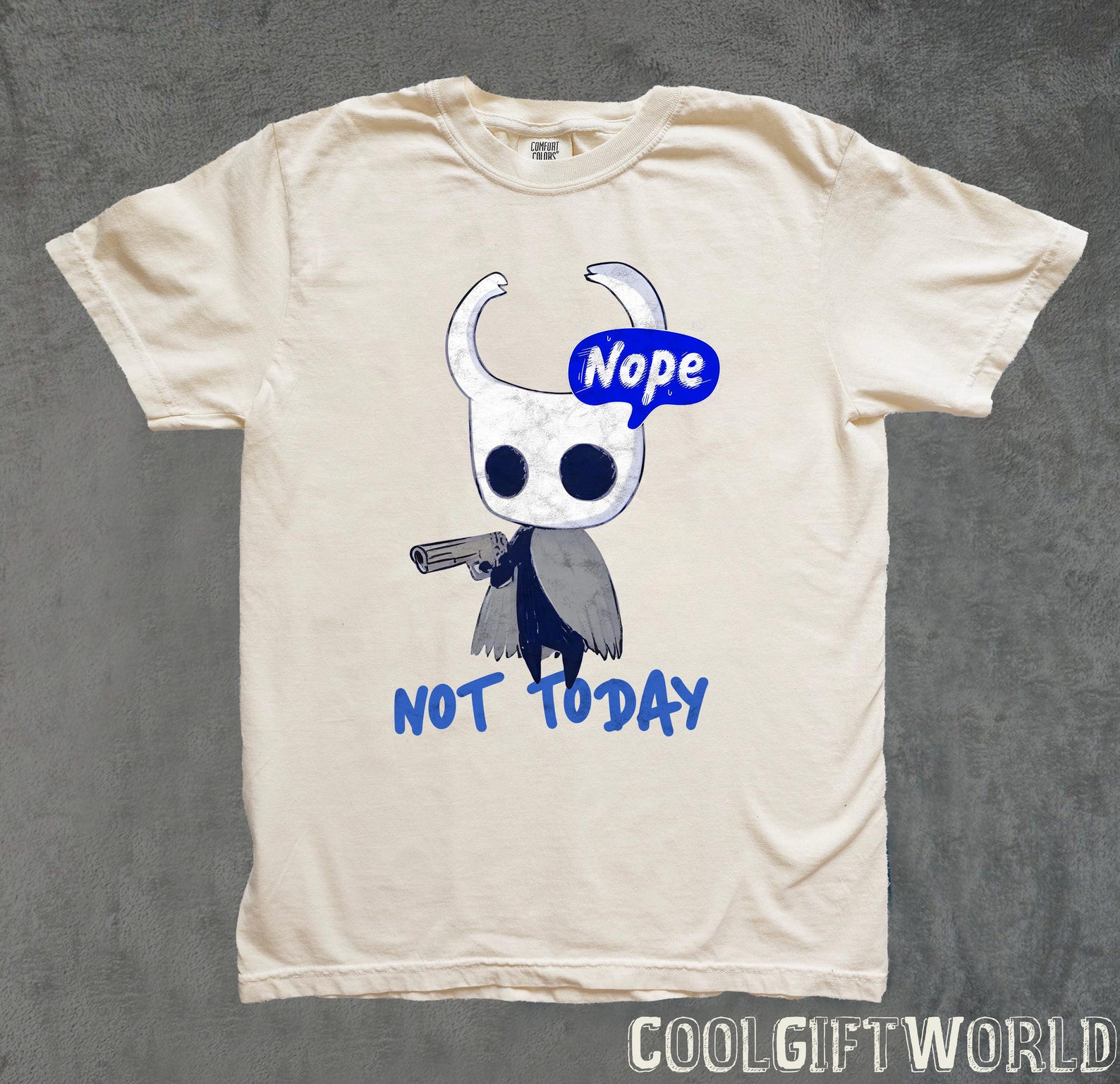 Hollow Knight T-Shirt, Vintage Silksong Tee, Nope Not Today 3XL
