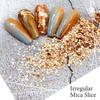 6 Grids/box Irregular Nails Mica Paillette Natural Abalone Shell Fragment Slice Nail Art Glitter Manicure Decorations