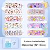 Haisihainuo Economical Band-Aids: 100 Comfortable, Breathable, Non-Woven, Anti-Abrasion Strips for Foot & Family Wound Care