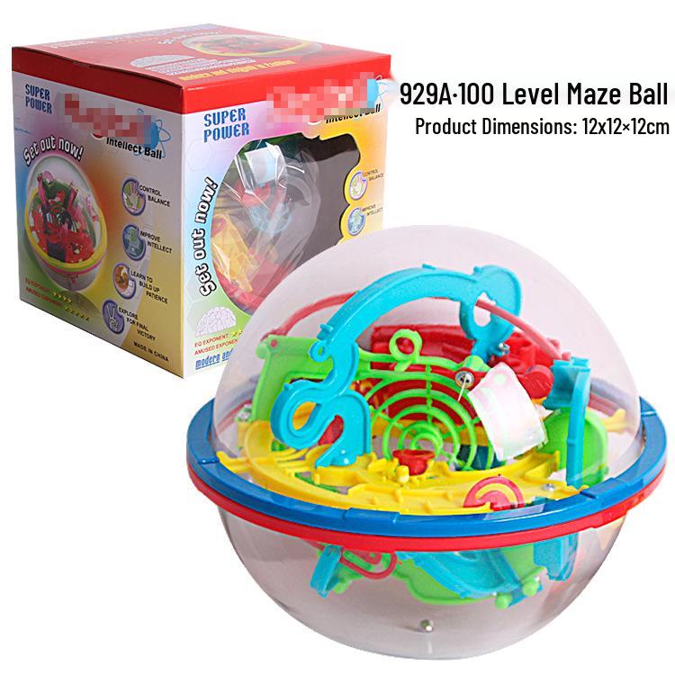 Smart Fun Maze Ball - 100-299 Level Portable Puzzle Toy for Kids