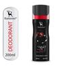 RAMSONS Deo Talc Combo | 1 Sexy Heart Deodorant Spray - 200ml | 1 Red ZX - Allrounder Deodorant Spray - 200ml | 1 RED ZX Deo Talc - 100gm