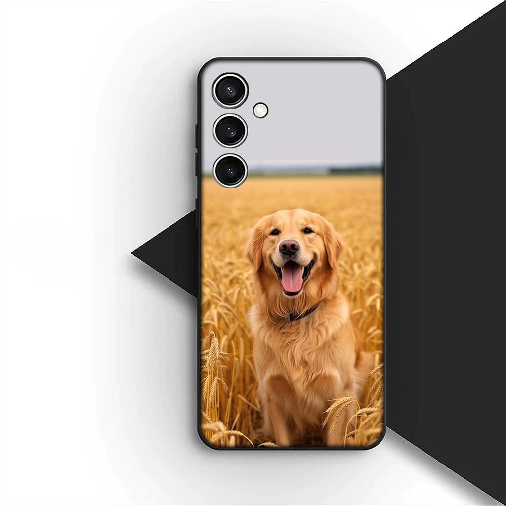 Golden Retriever Dog for Samsung Galaxy Note 20 Ultra 10 8 9 S10 Plus Lite S8 A70 A24 A25 S10E A21S A37 A57 A51 A7 Phone Case