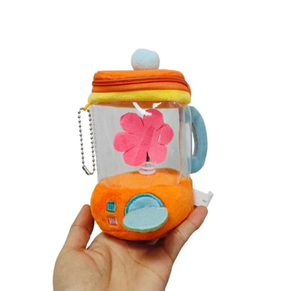 Rope Rotation Stuffed Flower Doll Pull Rope Plush Juicer Doll Plush Flower Juicer Toy  Home Decor