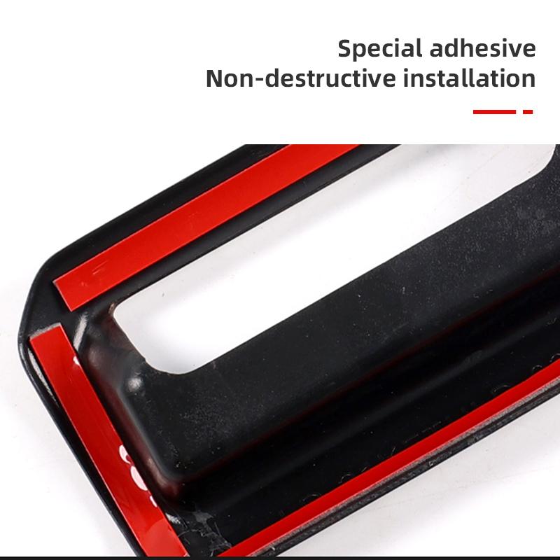 For Toyota Highlander XU70 Kluger     2024 Car Armrest Box Handle Decoration Covers Sticker Trim Accessories