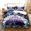 Anime Ragna Crimson Bedding Set Single Twin Full Queen King Size Bed Set Teenager Bedroom Sheet Set 3D Print Anime