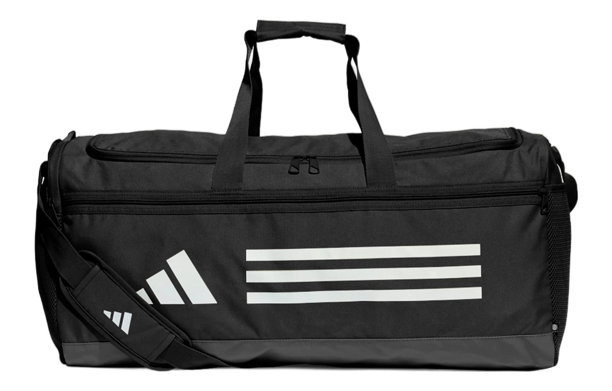 

Adidas Polyester Handbag, Shoulder Bag, Crossbody Bag, Gym Bag Large Unisex Black HT4747