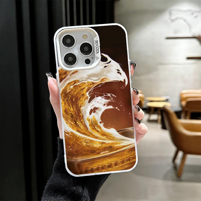 Funny Beer Bubble Summer Soft Phone Case for iPhone 15 16 17 Pro Max 17Air 16E 14 Plus 13 12 Mini Shockproof Cover Back Shell
