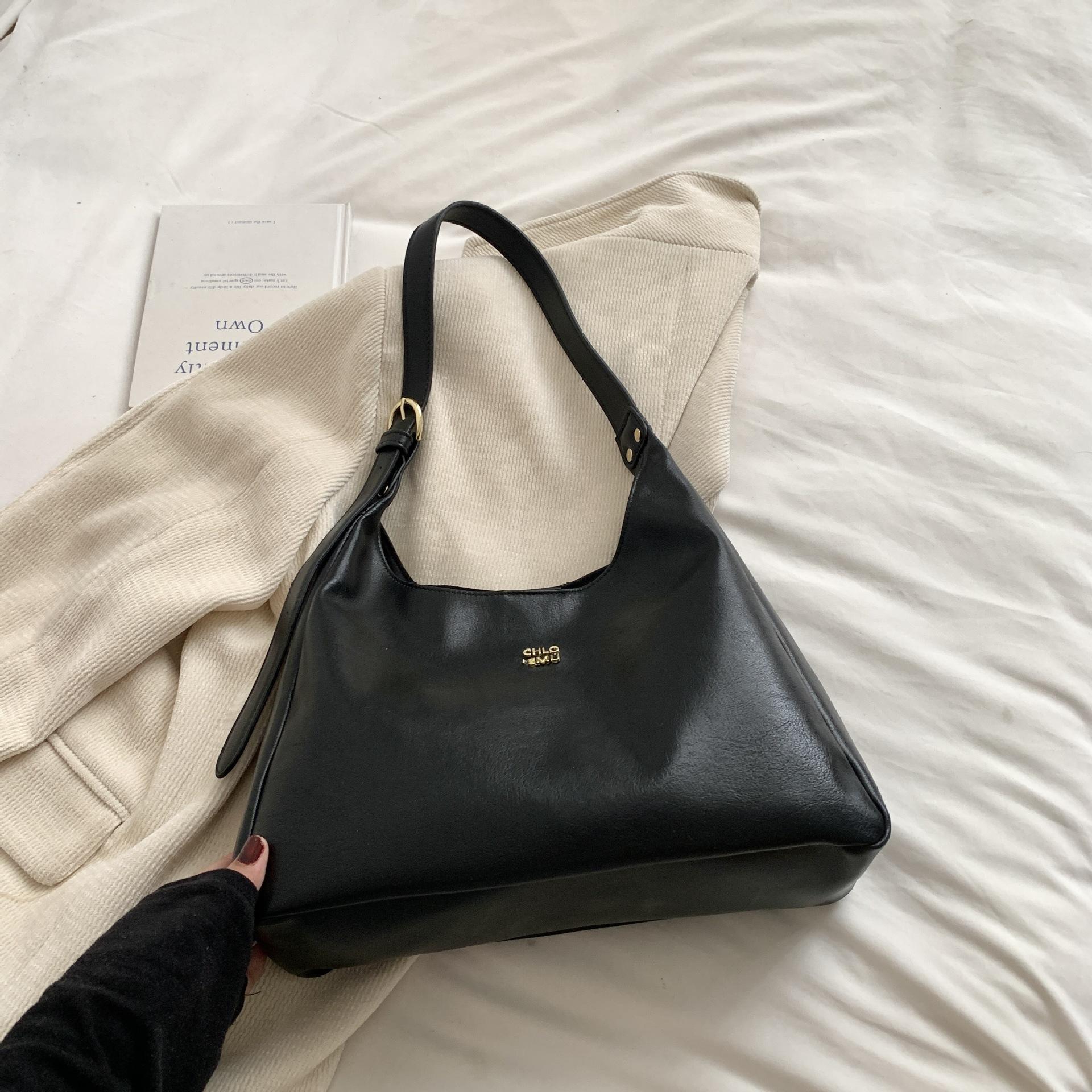 

Внешний заказ Майяр ретро мода универсальная сумка тоут женская 2024 новая нишевая высококачественная текстурированная сумка через плечо для поездок на работу