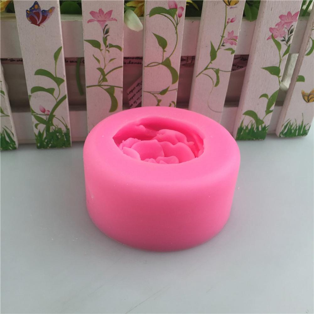 Rose Material Baking Silicone Chocolate Soap Cake Decoration Tool Fondant Mold Cake Moulds Bakeware