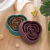 2Pcs Dog Slow Food Bowl Plastic Anti-Choking Slow Eating Cloud Shape Large Dogs Prevent Vomiting And Protect Intestines