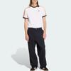 adidas Camiseta Deportiva de Punto a Rayas Adicolor Originales Manga Corta Unisex Tops KC8639