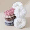 Damen Dickes Lammfleece Rutschfeste Bodensocken für Winterwärme, Zuhause, Wochenbett, Herbst und zum Schlafen.
