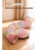 Plush Winter Cat Tunnel Bed - Warm, Foldable Pet Nest