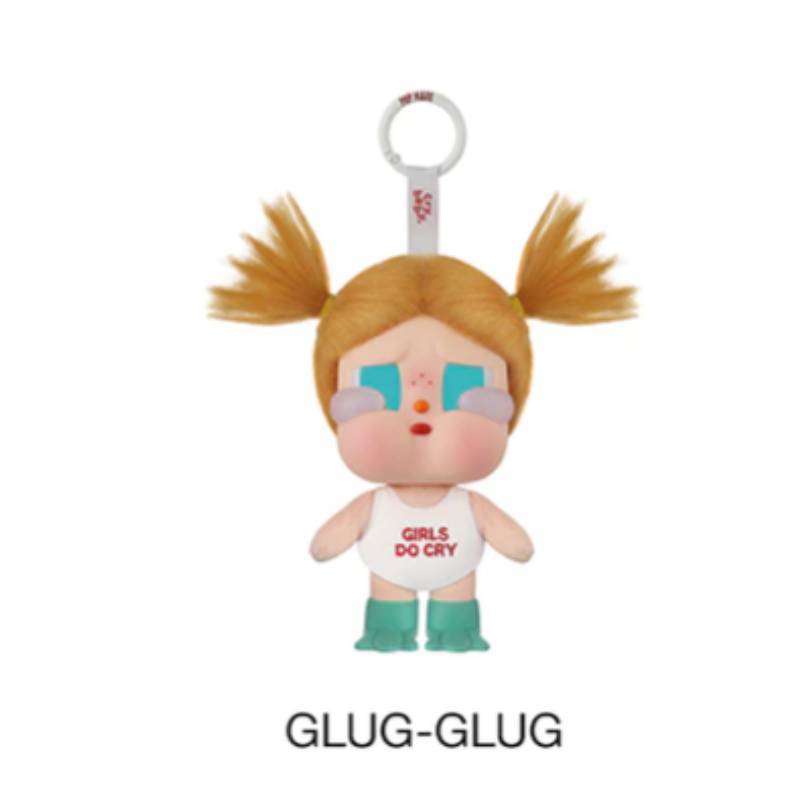 Crybaby Vacation Mode On Series Plush Keychain With Soft Fabric For Collectors Gulu Gulu