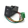 Car LED Spotlight Radar Fuel tank Rearview Steering Wheel Heating Button Switch with Wire for ISUZU MU-X D-MAX SPARK CROSS