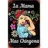 Spanish Words Metal Tin Signs for Bedroom Cafe Shop Home Room Wall Decorative Plaques Iron Plate Art Paintings Hanging Pictures