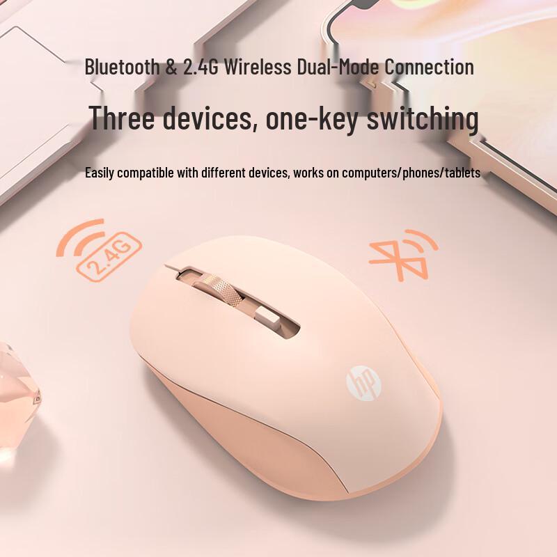 HP S1000DC Wireless Bluetooth Dual-Mode Rechargeable Mouse