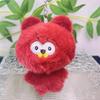 Charming Bear Miniature Plush Toy Cute Owl Pendant For Bags And Accessories Keychain