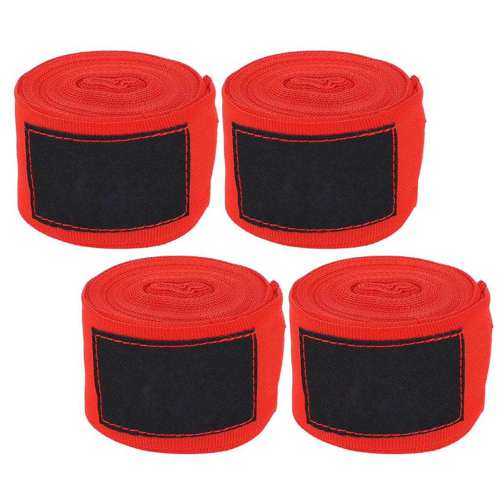 4pcs Sports Hand Wraps Elastic Boxing Handwraps Breathable MMA Boxing Hand Wraps for Men Women