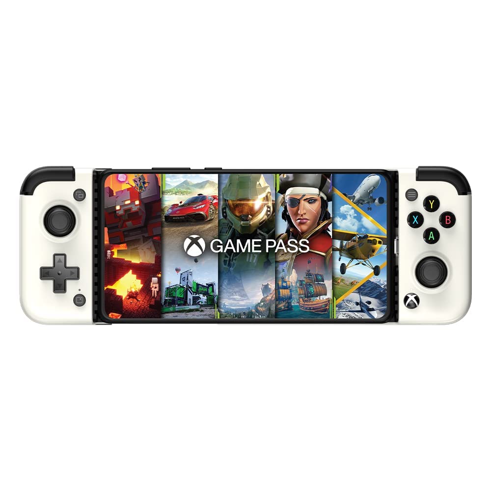 GameSir X2 Pro Xbox Smartphone 1 Month Xbox Game Pass Ultimate Rear Wired No Android Game Mobile Compatible with and Diablo White [Xbox License] -