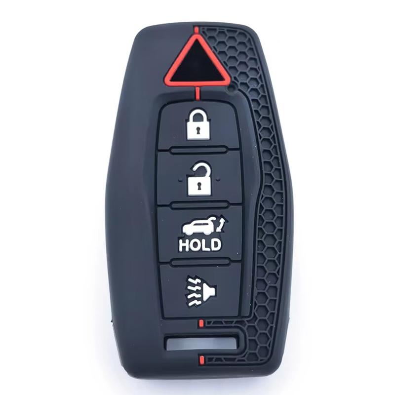 New Silicone Car Remote Key Case Cover Keychian Fob Holder For Mitsubishi Outlander Holder Protection Accessories