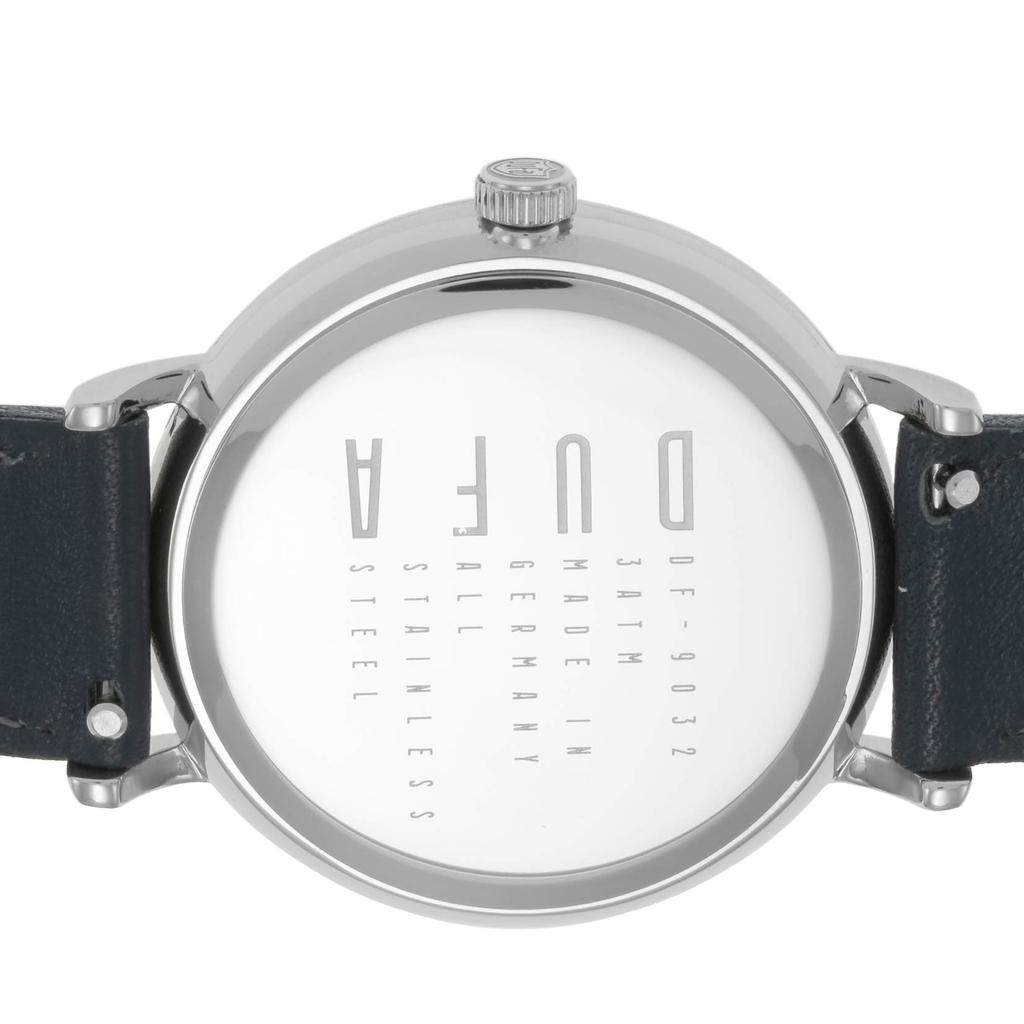 [DUFA] Gropius Moonphase Watch, Navy Stainless Steel Quartz DF-9032-02 [Parallel Import]