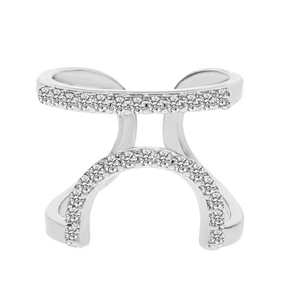 

Популярное кольцо на кончике пальца, инкрустированное стразами, подарок, геометрический защитный чехол для ногтей, ювелирные изделия F