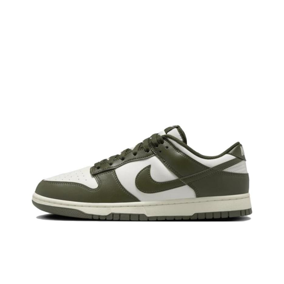 Nike Dunk Low Cargo Khaki Unisex Sneakers Green Pale-Ivory HF5441-102