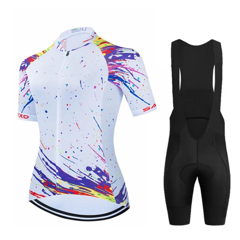 2026 Summer Breathable Cycling Suit, Spring Outdoor Sports  , Bicycle Women's Short-sleeved Overalls Suit, Simple, Breathable and Comfortable