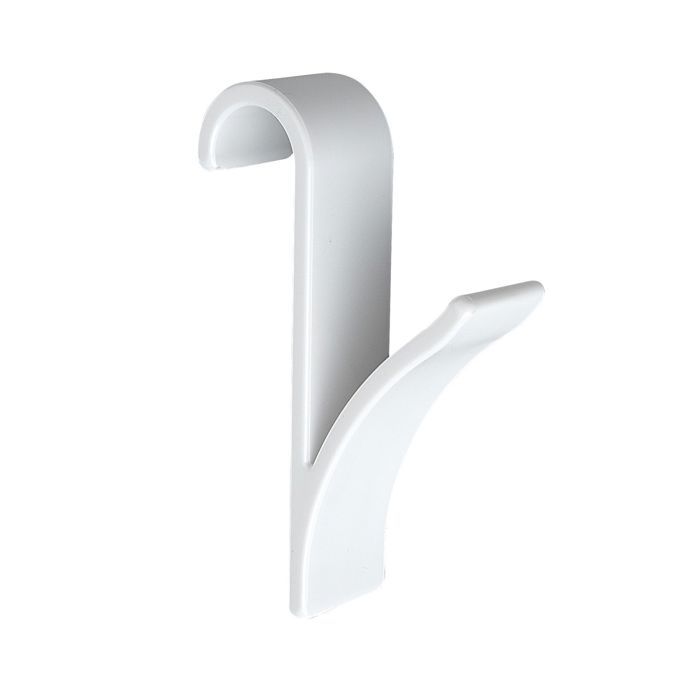 

Wenko - 2 Hooks for Towel Radiators - White