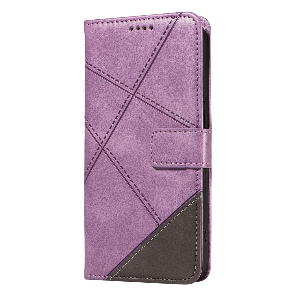 For Honor Play 60 Plus 5G/Play 9T/X7c 4G/200 Smart 5G Leather Case Geometric Line Wallet Phone Cover