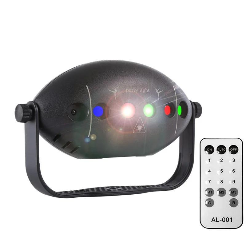 72 Pattern Disco Lights Stage Light Portable DJ Party Laser Light Projector Party Club Home Holiday Decoration Lights