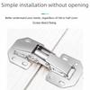 3/4 Inch Surface-Mounted Cabinet Hinge with Buffer
