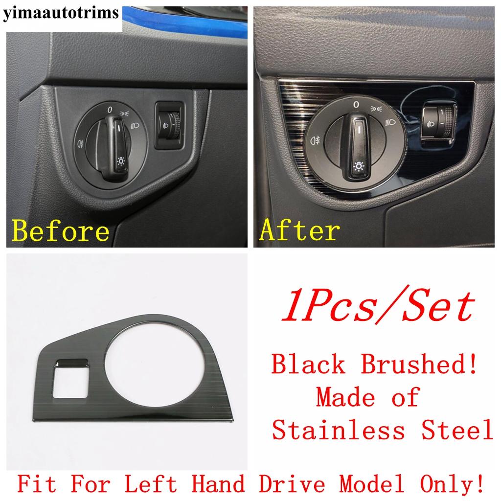 Rám dekorativního tlačítka spínače světla ABS / Nerezová ocel Interiérové doplňky Pro VW Volkswagen Polo -