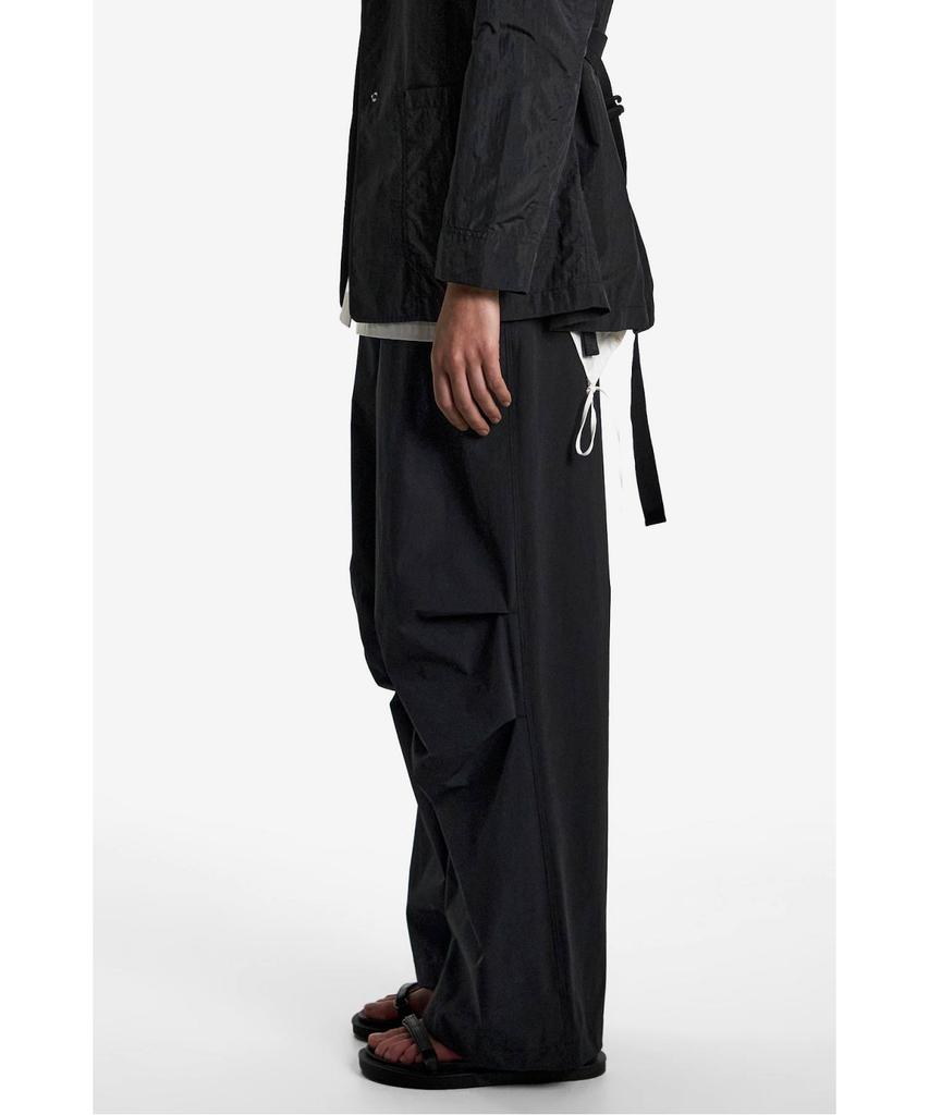 Jaa [Jaah] Women'S Belted Parachute Pants_Black