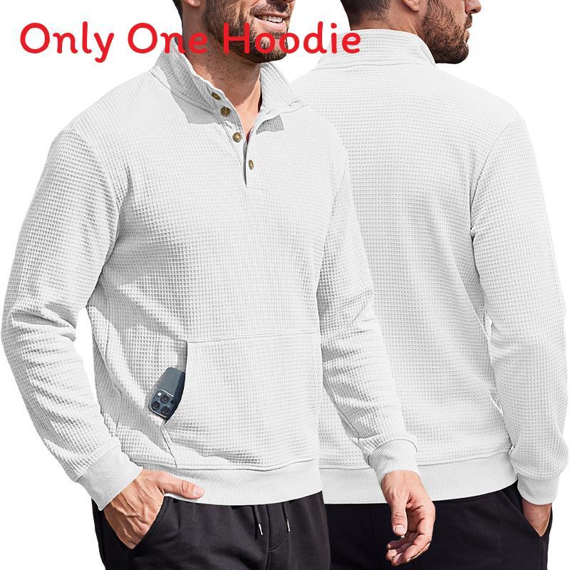 Polyester Long Sleeve Polo Shirt With Stand Collar And 3d Pocket For Casual Urban Men