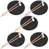 1 Pair Timpani Drum Sticks Felt Drumstick Hammer Percussion Band Sticks Snare Drum Mallets Percussion Accessories
