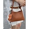 Retro Woven High-end Sense Niche Single Shoulder Tote Bag Women's 2025 New Versatile Large-capacity Commuter Underarm Bag