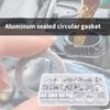 580pcs Aluminum  Flat Washer Assortment Tight Seal Washers Versatile Washers set for Efficient Maintenance Tasks