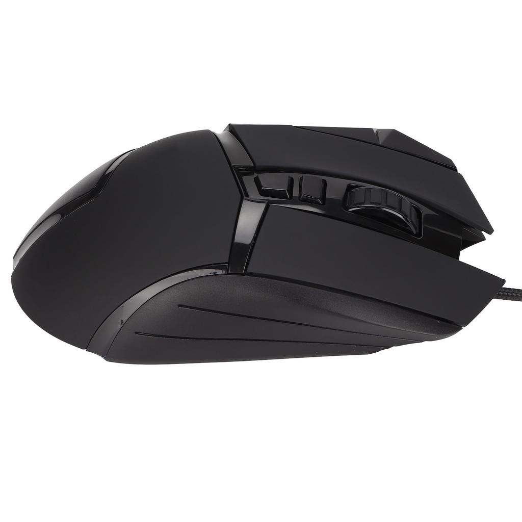 Gaming Mouse Ergonomic Design Adjustable DPI Optical Engine RGB Backlit Plug and Play Wired Mouse