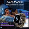 Outdoor Sports Smart Watch 2.01 inch HD Screen LED Flashlight Bluetooth Talking Smart Watch for Men Women Holiday Gifts